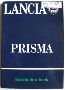 LANCIA Prisma Car Owners Handbook 1984 #603.06.203 IV-1984 - Picture 1 of 4