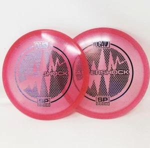 Set of (2) DGA SP Sparkle Aftershock  175-6g Pink Discs  FREE SHIPPING 1 - Picture 1 of 1