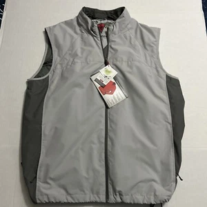 SCOTTeVEST SeV Travel Vest XL Grey Full Zip Performance Utility TEC NWT - Picture 1 of 12