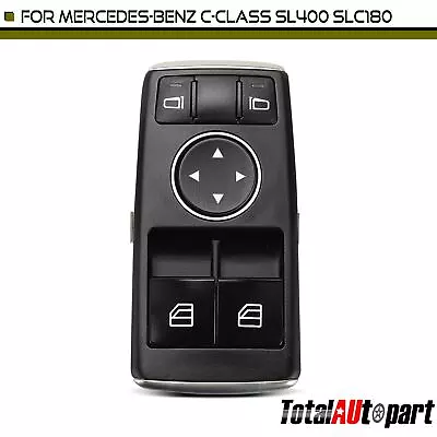 Power Window Switch for Mercedes-Benz C-Class SL400 SLC180 SLK200 Front Driver - Image 1 of 4