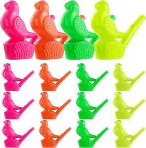 24 Pieces Bird Water Whistle Party Whistles Bird Whistle for Novelty Water - Picture 1 of 7