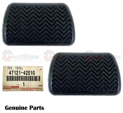 Genuine Lexus HS250 h ANF10 NX200 ZGZ15 ZGZ10 Brake Pedal Pad Rubber x2 - Image 1 of 3