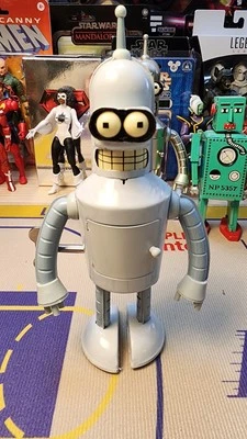 Futurama Bender 活动人偶,上发条 — 第 1/4 张图片
