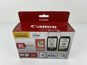 Canon PG-245XL/CL-246XL (CNM8278B005) Tintenpatrone Schwarz Kombipack - Bild 1 von 12