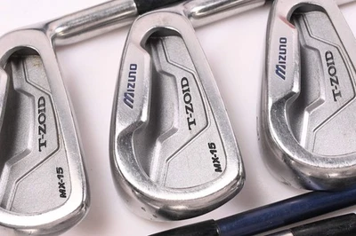 Mizuno MX-15 Irons / 3-PW / Regular Flex Mizuno Exsar Blue Shafts / No #4 Iron - Image 1 of 4