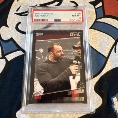 2010 TOPPS UFC #169 JOE ROGAN PSA 8 - Image 1 of 3