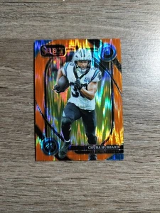 2024 Panini Select - Club Level Chuba Hubbard #238 Orange Shock Prizm /399 - Bild 1 von 2