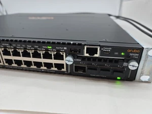 HP Aruba 3810M JL074A switch gestito 48 porte PoE+ JL083A 10 GB SFP NO CAVO DI ALIMENTAZIONE - Foto 1 di 11