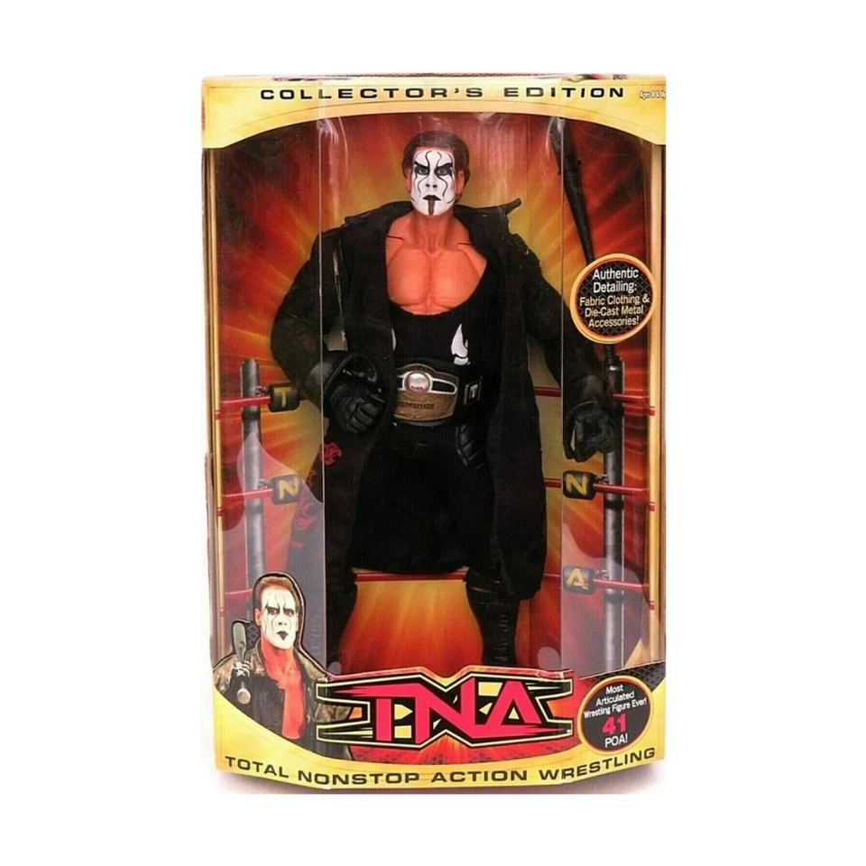 Marvel Toys Total Nonstop Action Wrestling Sting Collector's Ed VG+/Mint - Image 1 of 1