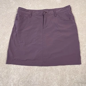 Eddie Bauer lila sportlicher Minirock Nylonmischung Shorts darunter Damen 8 - Bild 1 von 9