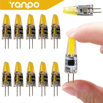 1/10/20PCs Mini G4 LED Glühbirnen Dimmbar 6W AC/DC 12V 220V 1505 COB Lampen - Bild 1 von 4