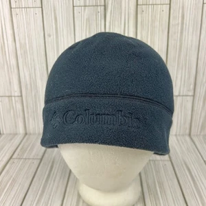 Cappello calza pile Columbia antracite blu navy berretto sci berretto super morbido taglia L/XL - Foto 1 di 7