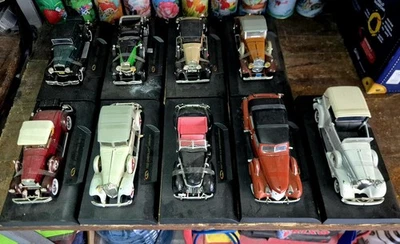 Lotto Modellini Auto Vintage Signature S Ala 1/32 Nove Modellini - Immagine 1 di 4