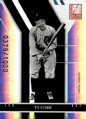 Donruss Elite #200 Ty Cobb 2004 #/1000 Foto 1 de 2