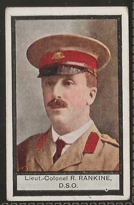 SNIDERS & ABRAHAMS (AUSTRALIA)-VC'S & OFFICERS (SERIES D) 1916-#26- SCARCE CARD! - Image 1 of 2