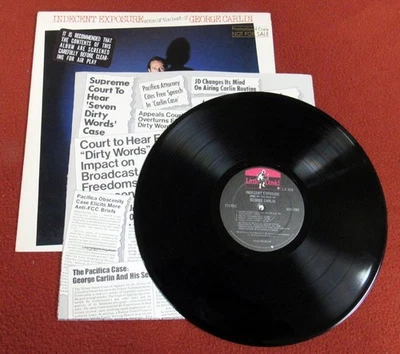 George Carlin's "Indecent Exposure" Some of the Best " vinyl LP - Image 1 of 4