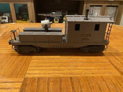 Lionel 6420 Vintage O Gauge Postwar DL&W Work Caboose w/Searchlight - Image 1 of 4