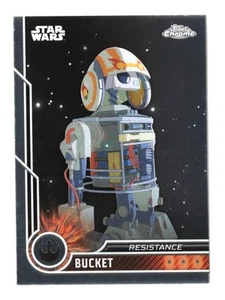 2023 Topps Chrome Star Wars - #42 Bucket - Resistance - Bild 1 von 2