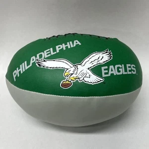 Vintage Philadelphia Eagles Mini Plush Hutch Football NFL Football 90s Vintage - Picture 1 of 6