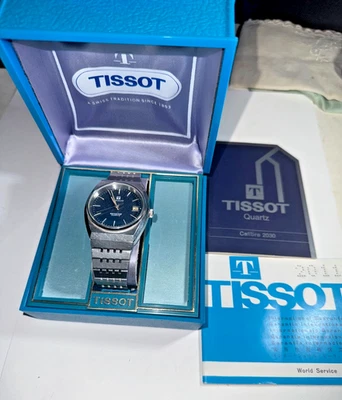Vintage TISSOT Seastar Automatic Man's Wristwatch, Box & Papers - Image 1 of 3