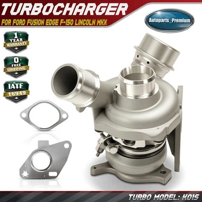 驾驶员涡轮增压器适用于福特 Fusion Edge F-150 林肯 MKX Continental V6 2.7L — 第 1/4 张图片