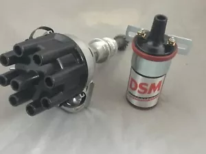Ford Mustang Windsor Electronic Distributor 260-289 302 WITH BOSCH type COIL - Foto 1 di 5