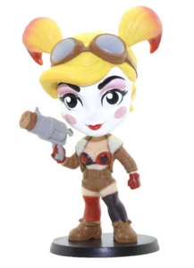 HARLEY QUINN - CRYPTOZOIC DC COMICS LIL BOMBSHELLS SERIES 2  VINYL FIGURE TA930 - Picture 1 of 2
