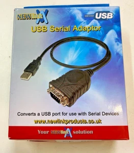 NEWLINK USB Serial Adaptor converts a USB Port for use with Serial Devices - Picture 1 of 3