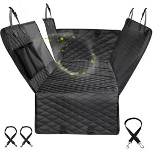 Waterproof Dog Car Seat Cover Hammock for Pet Cat SUV Van Back Rear Bench Pad US - Picture 1 of 9