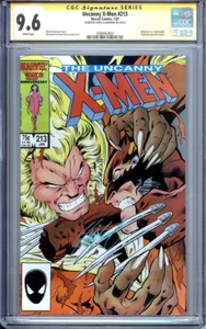 UNCANNY X-MEN #213 - Alan Davis Cover CGC 9.6 - Signed by Chris Claremont - Picture 1 of 2