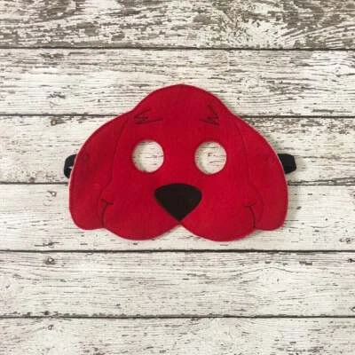 Big Red Dog Mask Clifford Felt Mask - Image 1 of 2