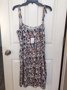 BANANA REPUBLIC Women's Spaghetti Straps Dress Size 12 New With Tag - Picture 1 of 5