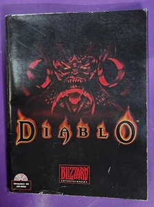 Diablo 1 Big Box Blizzard PC Game - Instruction MANUAL ONLY Vintage  - Picture 1 of 5
