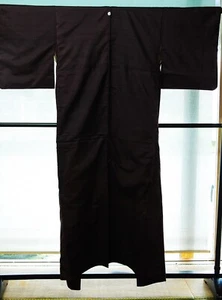 Japanese silk antique kimono / 1.00kg /purple / 238 - Picture 1 of 10