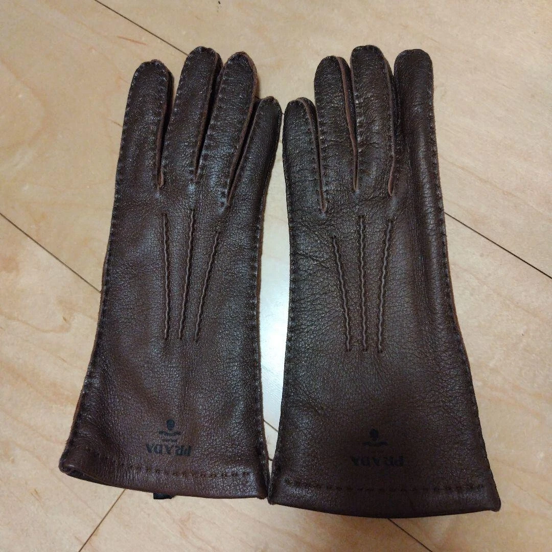 PRADA Leather Gloves & Mittens for Women for sale - eBay
