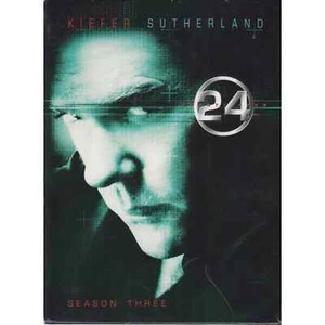 24 Season 3 (Day 3) Complete 7 Disc Box Set Kiefer Sutherland as Jack Bauer - Picture 1 of 6