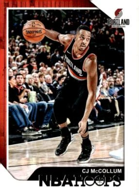 2018-19 Hoops #178 C.J. McCollum - Image 1 of 2
