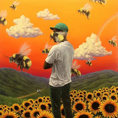 Tyler the Creator Flower Boy Rap Music Album Cover Poster Art Silk Print 32x32" - image 1 of 4