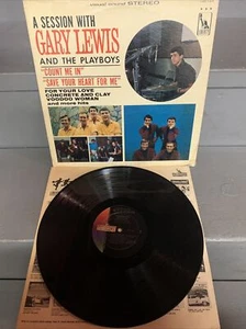 Gary Lewis & The Playboys (A Session With) Vinyl LP Liberty LST-7419 1965 STEREO - Picture 1 of 2