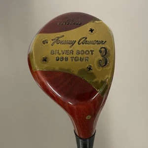 Vintage Tommy Armour 986 Tour Silver Scot Persimmon 3 Wood Right RH USA - Picture 1 of 12