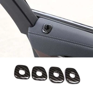 For BMW X3 G01 X4 G02 2018-2021 Inner Door Carbon Fiber Bolt Lock Down Ring Trim - Picture 1 of 7