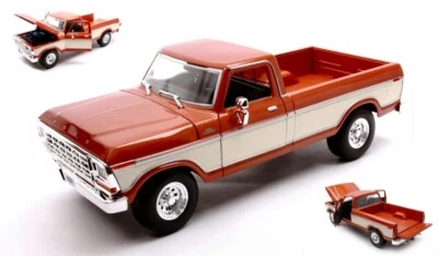 MODELLINO FURGONE STATICO MAISTO FORD F-150 PICK-UP 1979 MARRONE SCALA 1:18 - Immagine 1 di 2