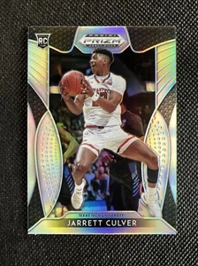 Panini Prizm Draft Picks Silver Prizm Jarrett Culver #69 Rookie 2019-20 - Imagen 1 de 2