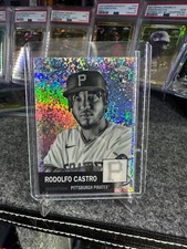 2022 Topps-Chrome Platinum Ann. B&W Mini-Diamond Rodolfo Castro Pittsburgh
