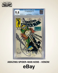 Amazing Spider-Man #298 Marvel Venom 3/88 1st app Eddie Brock CGC 9.4 McFarlane - Picture 1 of 1