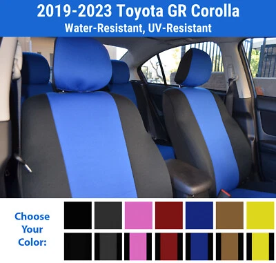 Fundas de asiento NeoSupreme para Toyota GR Corolla 2019-2023 Foto 1 de 3