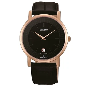 Orologio orient uomo pelle analogico da polso watch al quarzo quartz datario - Imagen 1 de 2