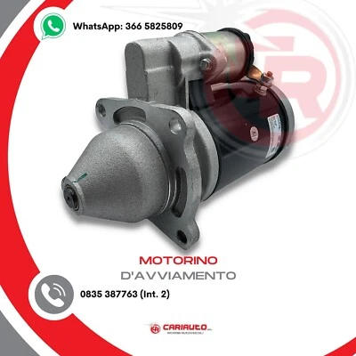 Motorino Avviamento Trattore Massey Ferguson Landini PERKINS LUCAS LRS190 - Imagen 1 de 4