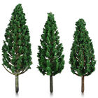  24 Pcs Kleiner Baum Plastik Mini-Pflanzen Grünes Spielzeug Miniaturbäume