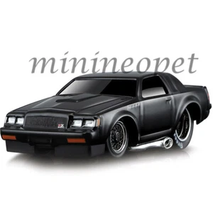 MAISTO 15555 MUSCLE MACHINES 1987 BUICK GNX 1/64 DIECAST MODEL CAR BLACK - Picture 1 of 1